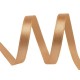 Szatén szalag 0,6 cm bronz