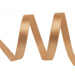 Szatén szalag 0,6 cm bronz