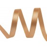 Szatén szalag 0,6 cm bronz
