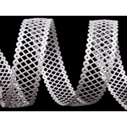 Díszszalag 2,2 cm fehér