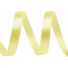 Szatén szalag 0,9 cm sárga