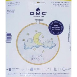 Keresztszemes szett kerettel 15 cm BK1835 Hold