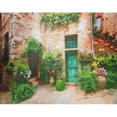 Gobelin 20x25 cm WT04 Toszkán udvar