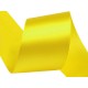 Szatén szalag 4 cm sárga