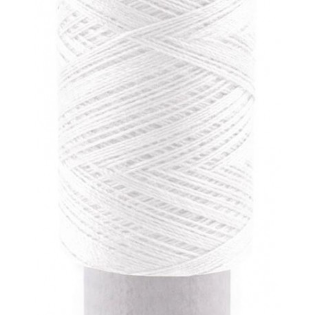 Gépselyem pamut 100 m fehér