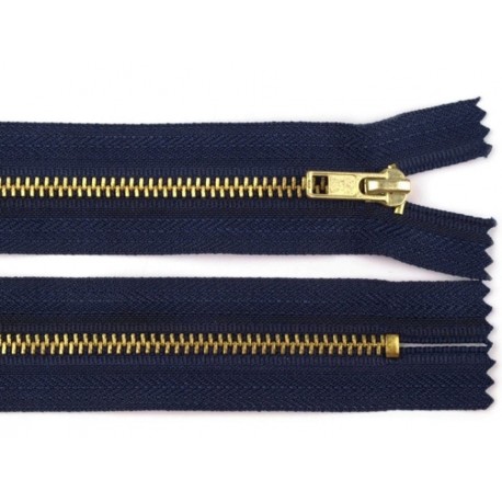 Cipzár 6 cm fém sötétkék VT0