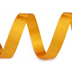 Díszszalag 1,5 cm csíkos narancssárga