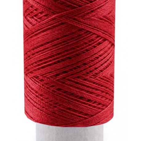 Gépselyem pamut 100 m piros