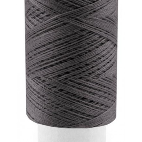 Gépselyem pamut 100 m sötétszürke