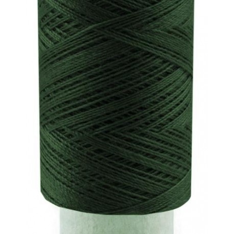Gépselyem pamut 100 m sötétzöld