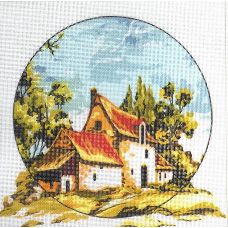 Gobelin 20x20 cm 682 T Nyár