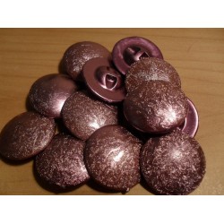 Gomb 2,9 cm fényes lila