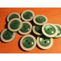 Gomb 2,3 cm zöld