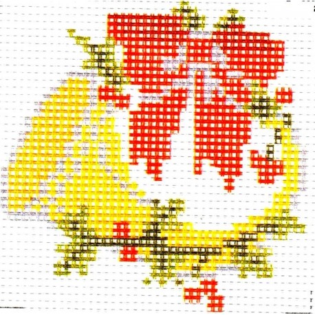 Gobelin 10x10 cm TK2 Ajtódísz