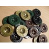 Gomb 2 cm farmerre "London"