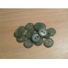 Gomb 1 cm zöld