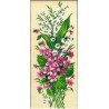 Gobelin 12x30 cm 2250 T Gyöngyvirágok