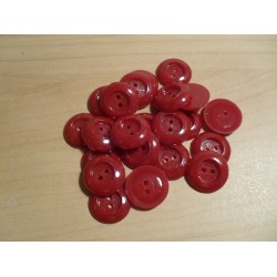 Gomb 1,8 cm bordó