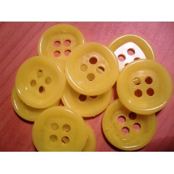 Gomb 2,9 cm sárga