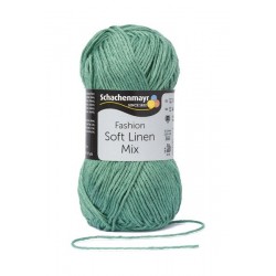 Soft Linen Mix tengerzöld 50 g