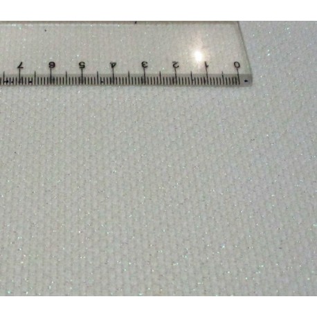 Aida-Star 5 keresztszemes anyag fehér-opál 110 cm széles