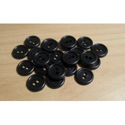 Gomb 1 cm fekete
