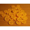 Gomb 1,5 cm mandarin