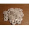 Gomb lencse 1,8 cm fehér