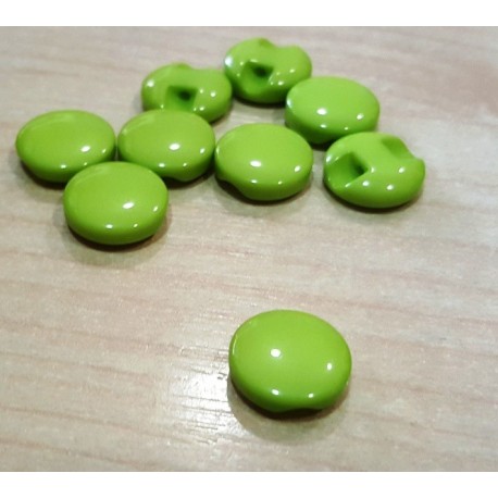 Gomb 1,2 cm zöld