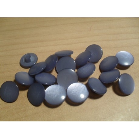 Gomb 1,2 cm füles lila