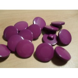 Gomb 1,5 cm füles sötétlila