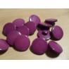 Gomb 1,5 cm füles sötétlila