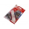 Patent gomb 1,5 cm antik AutoMoto 10 db/cs