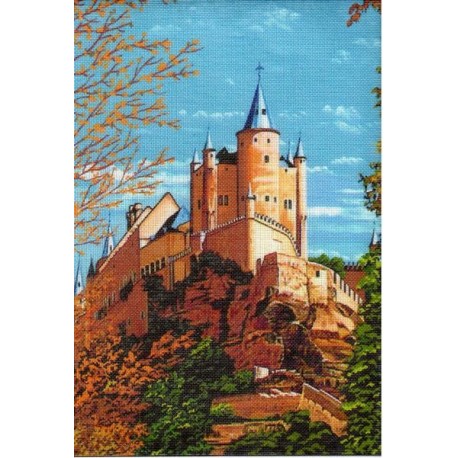 Gobelin 22x30 cm 147 T Várkastély