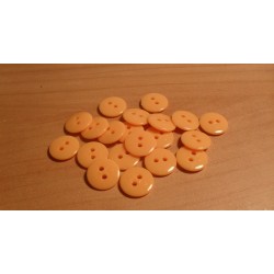 Gomb 1,2 cm barack