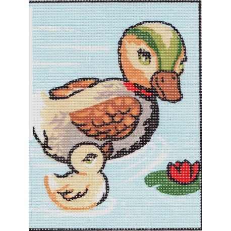 Gobelin 20x25 cm 3015 Kacsák