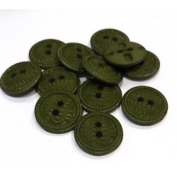 Gomb 2,1 cm zöld