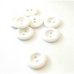 Gomb 1,8 cm fehér