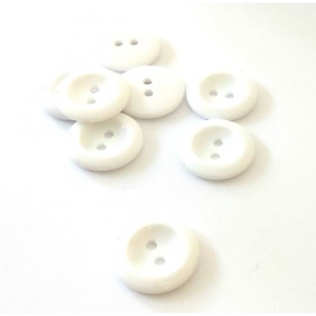 Gomb 1,8 cm fehér