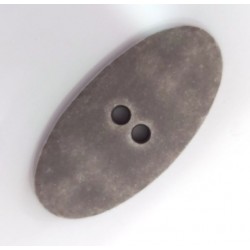 Dekorgomb 5,5x2,6 cm világosszürke