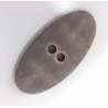 Dekorgomb 5,5x2,6 cm világosszürke