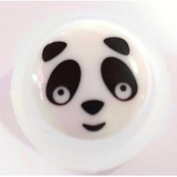 Dekorgomb 1,5 cm panda
