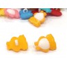 Babagomb 1,5x1,7 cm bagoly mandarin