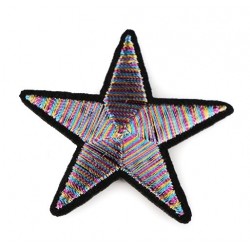 Vasalható folt színes csillag