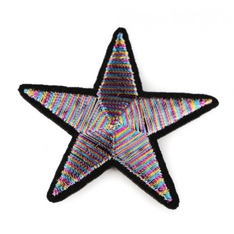 Vasalható folt színes csillag