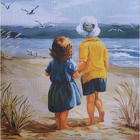 Gobelin 30x30 cm 162 Lábnyomok