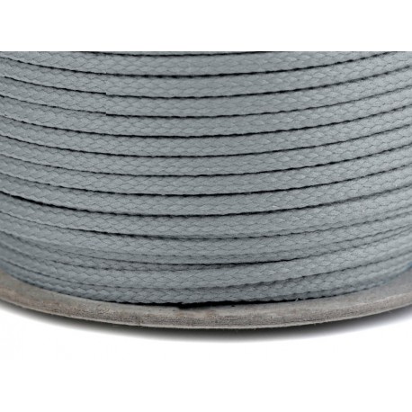 Zsinór 0,4 cm szürke