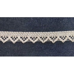 Pamutcsipke 2 cm fehér cikkcakkos szélcsipke