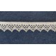 Pamutcsipke 2,2 cm szürke-fehér cikkcakkos szélcsipke