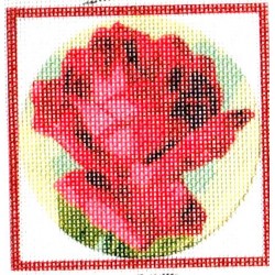 Gobelin 7x7 cm 617 Rózsa